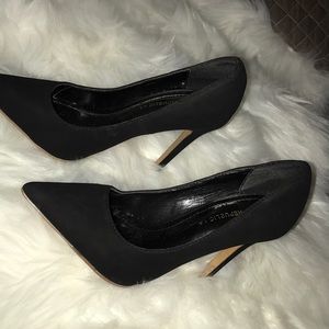 Black heels
